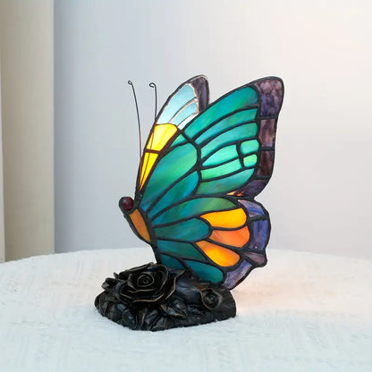 🔥LAST DAY 49% OFF 🎅 Blue Tiffany Butterfly Table Lamp
