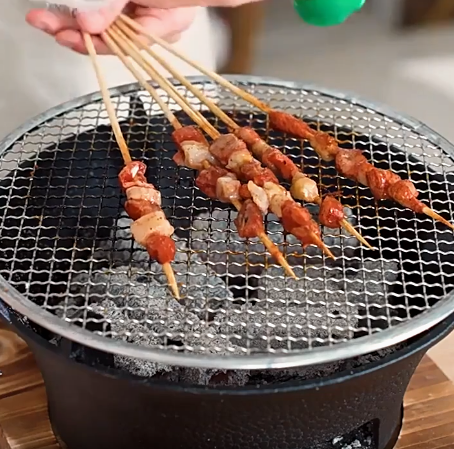 🔥Clearance Sale 49% OFF 🎅 Portable Cast Iron Charcoal Grill & Stove for Camping and Backyard