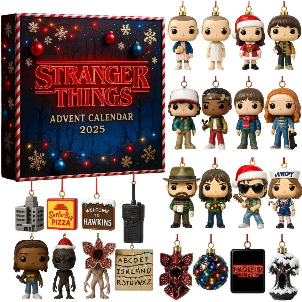 🔥LAST DAY 49% OFF 🎅 2025 Stranger Things Advent Calendar