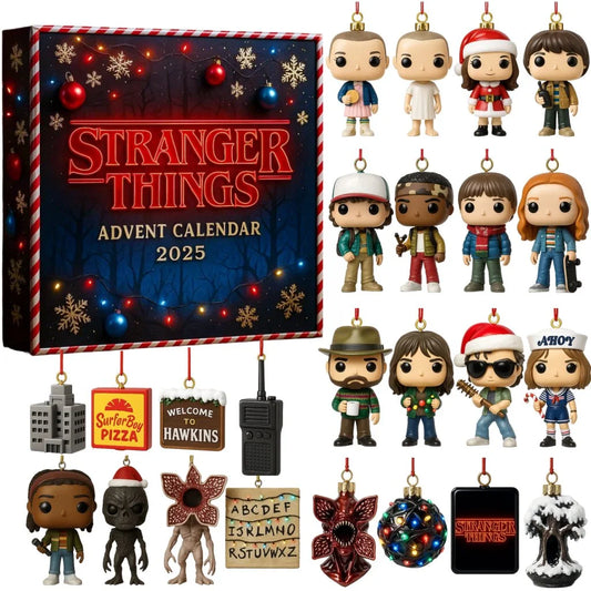 🔥LAST DAY 49% OFF 🎅 2025 Stranger Things Advent Calendar