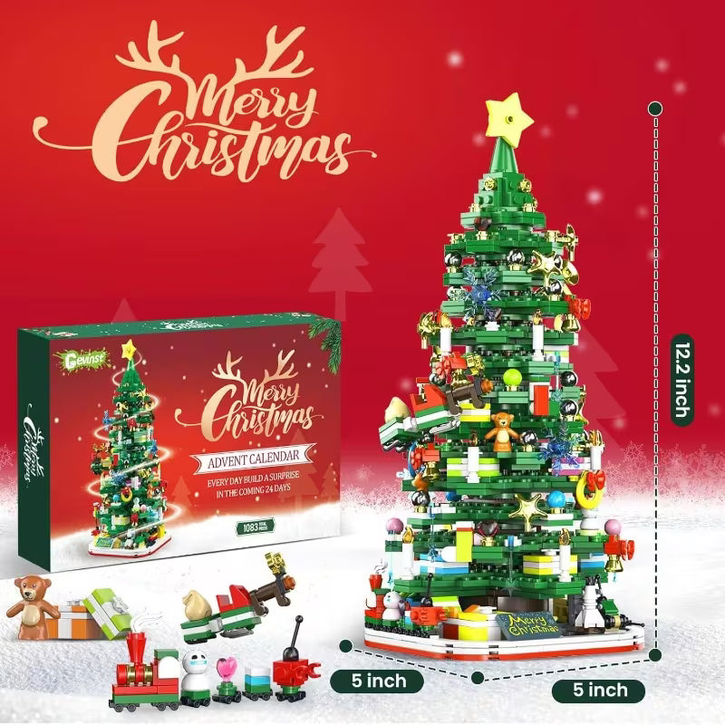 🔥LAST DAY 49% OFF 🎅 Family Christmas Countdown: Build Your Own LED Tree