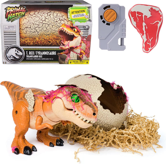 Interactive Jurassic World Dino Egg Toy - Hatch & Train Your Dino