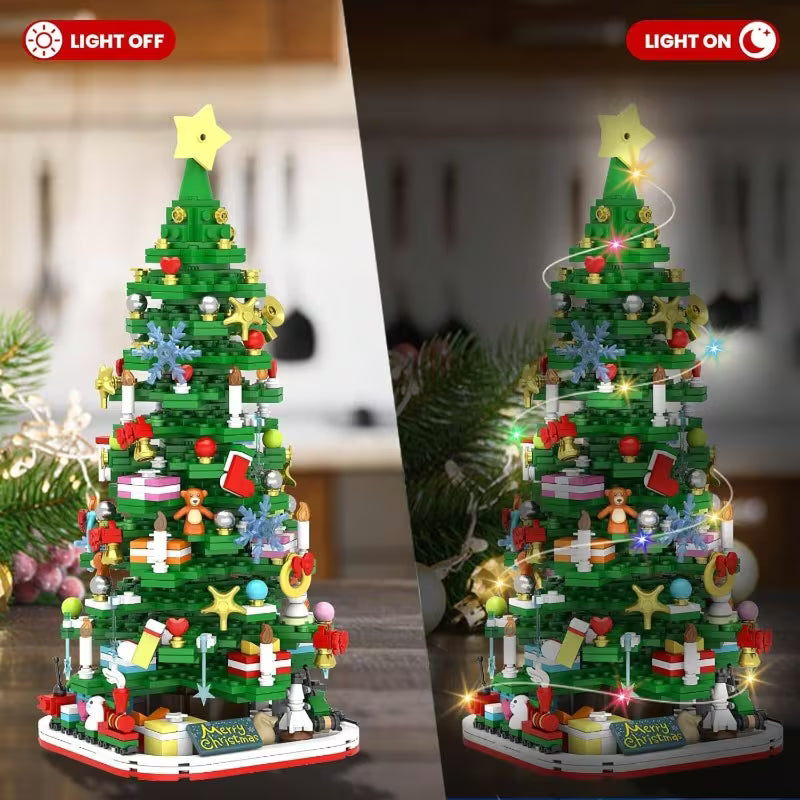 🔥LAST DAY 49% OFF 🎅 Family Christmas Countdown: Build Your Own LED Tree
