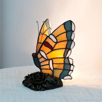 🔥LAST DAY 49% OFF 🎅 Blue Tiffany Butterfly Table Lamp