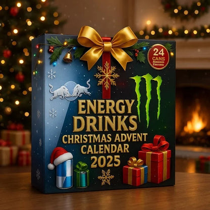 🔥LAST DAY 49% OFF 🎅 Energy Drink Advent Calendar 2025
