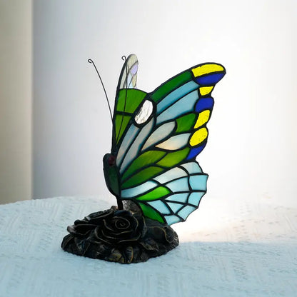 🔥LAST DAY 49% OFF 🎅 Blue Tiffany Butterfly Table Lamp