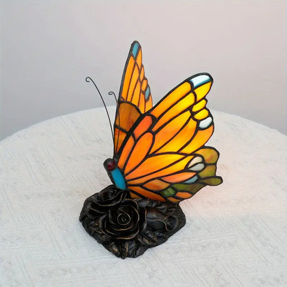 🔥LAST DAY 49% OFF 🎅 Blue Tiffany Butterfly Table Lamp