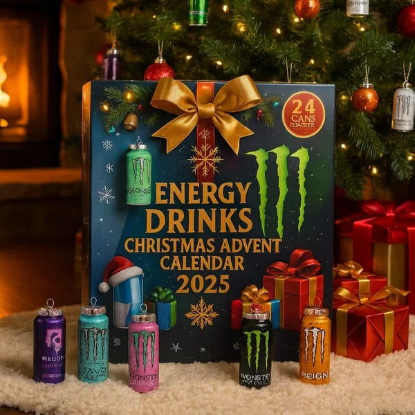 🔥LAST DAY 49% OFF 🎅 Energy Drink Advent Calendar 2025